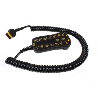 Control remote for hooklift device